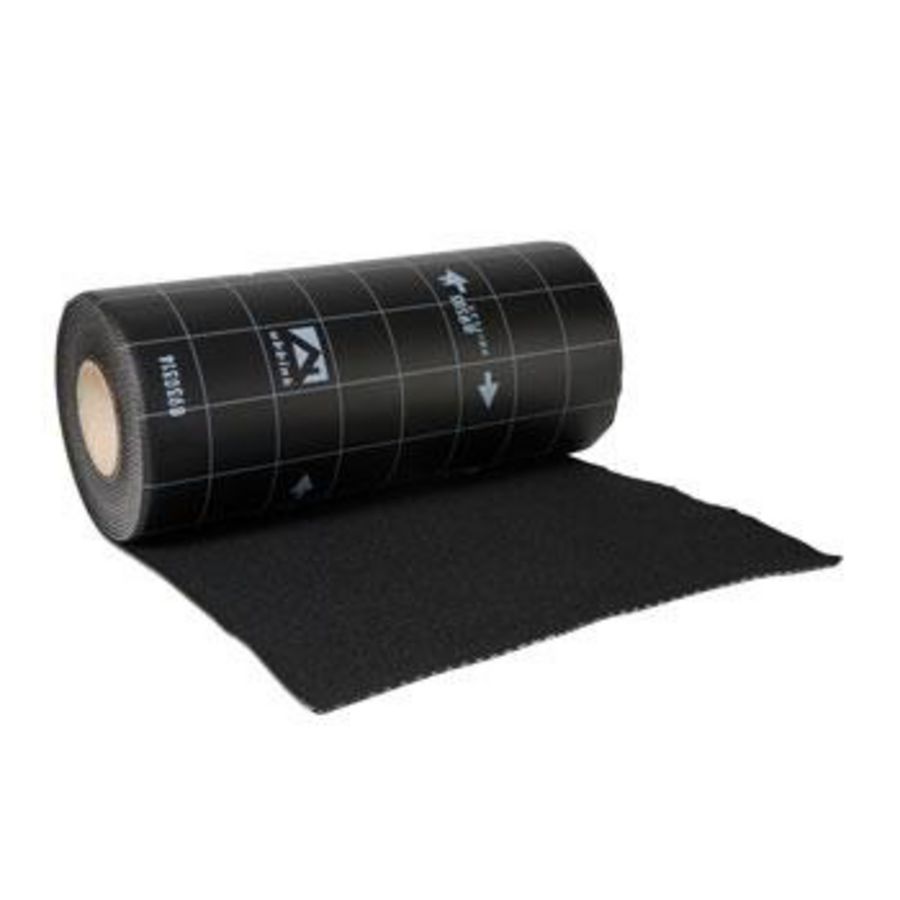 Rol a 12mtr. UBIFLEX loodvervanger 200mm zwart Ubbink