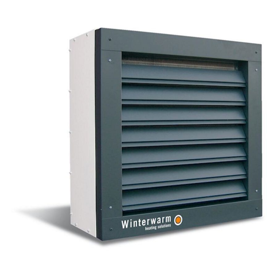 Indirect gestookte luchtverwarmer WWH115 2200M3/h Winterwarm