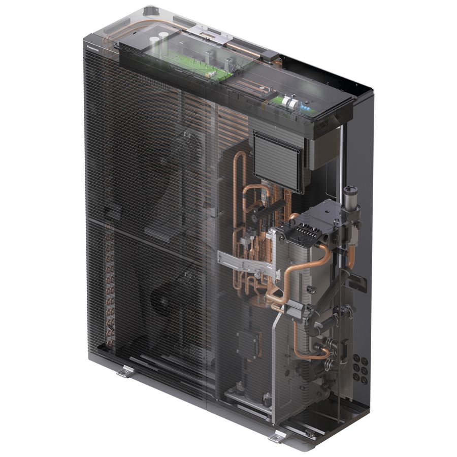 Warmtepomp buitendeel Aquarea Hydr Split M-Serie R290 16kW Panasonic