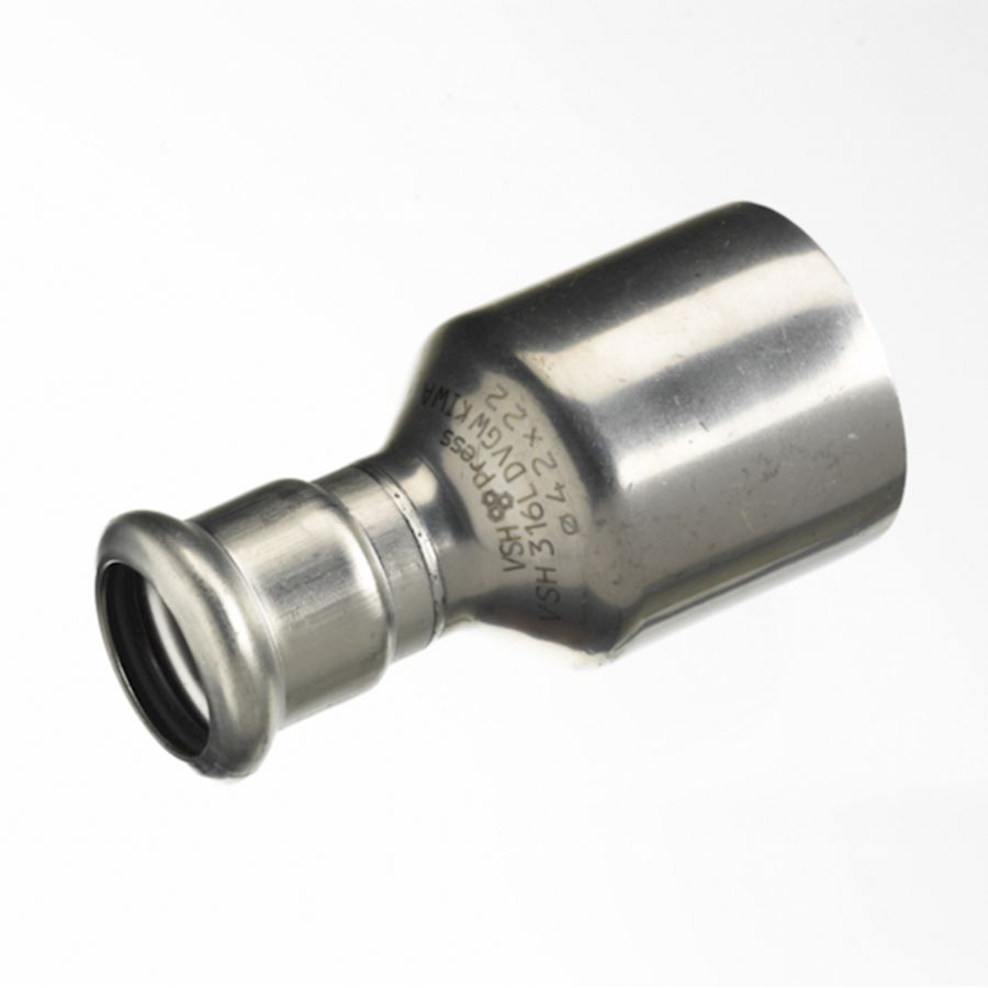 Insteekverloopsok XPress RVS 15x28mm spie R2707 (test cth) VSH