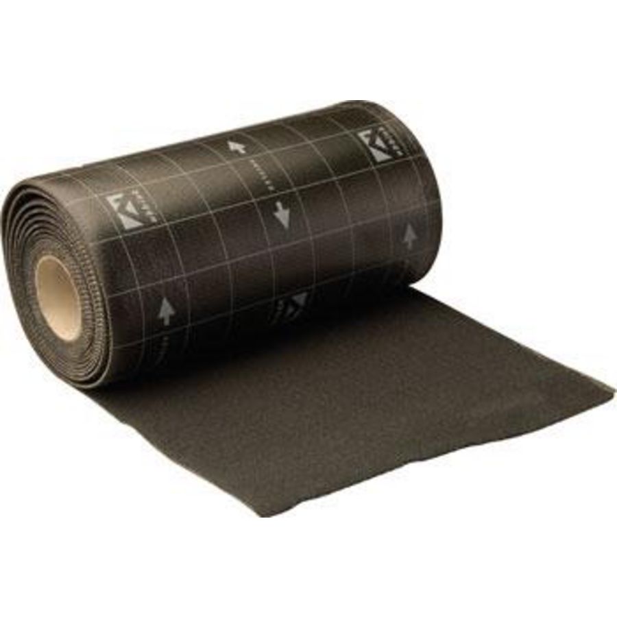 Rol a 12mtr. UBIFLEX loodvervanger 150mm zwart Ubbink