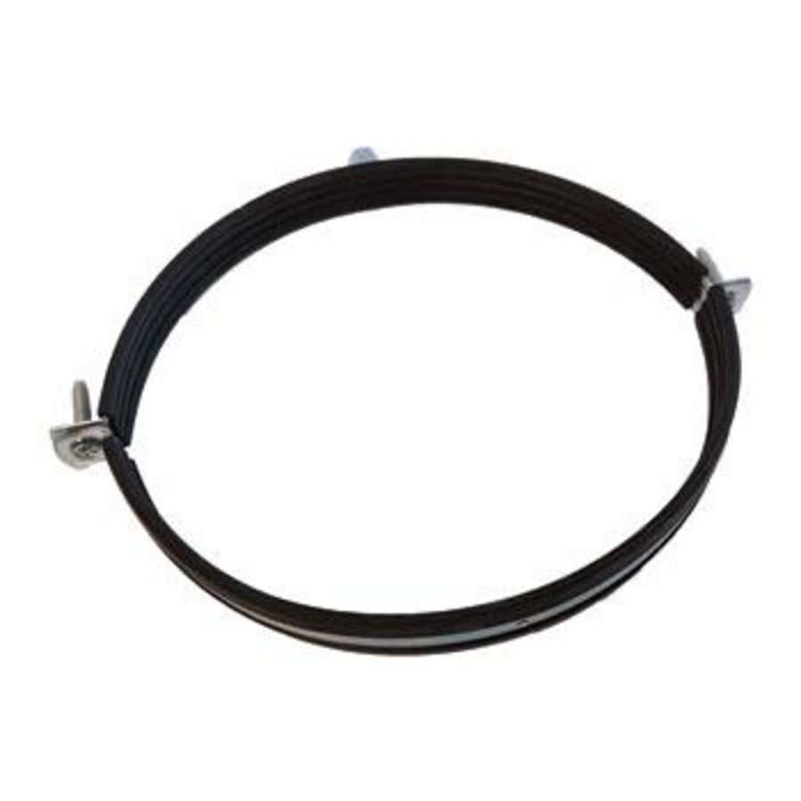 Muurbeugel Aerfoam HR-WTW 200mm geïsoleerd grijs Ubbink
