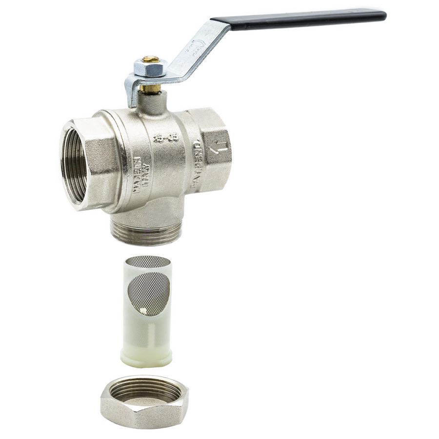 Kogelkraan BKF50 met Filter F/F 2" Watts