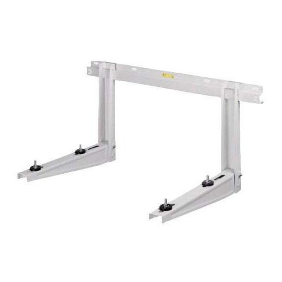 Wandbeugel MS257 wit schuifarmen 550x375mm met wandrail 800mm max. 140kg incl. bevestigingsmateriaal Rodigas