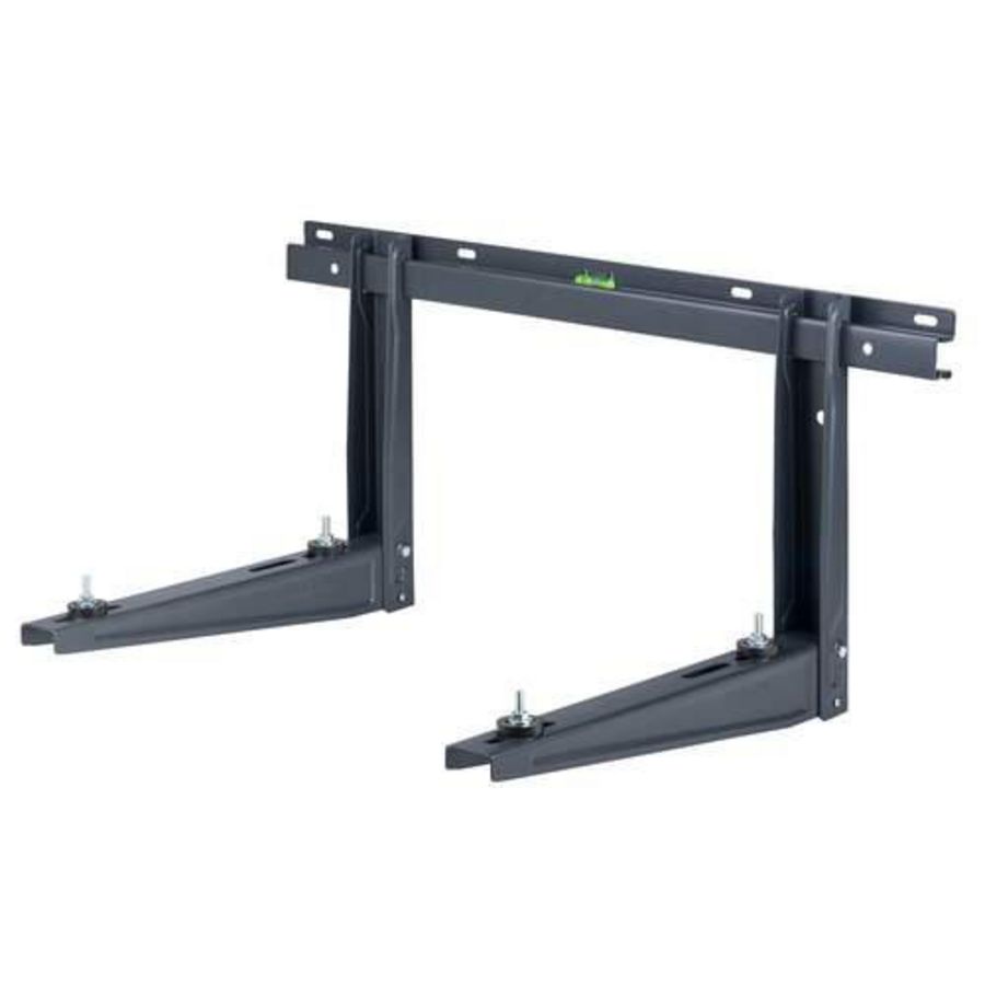 Wandbeugel MS253 zwart schuifarmen 465x375mm met wandrail 800mm max. 140kg incl. bevestigingsmateriaal Rodigas