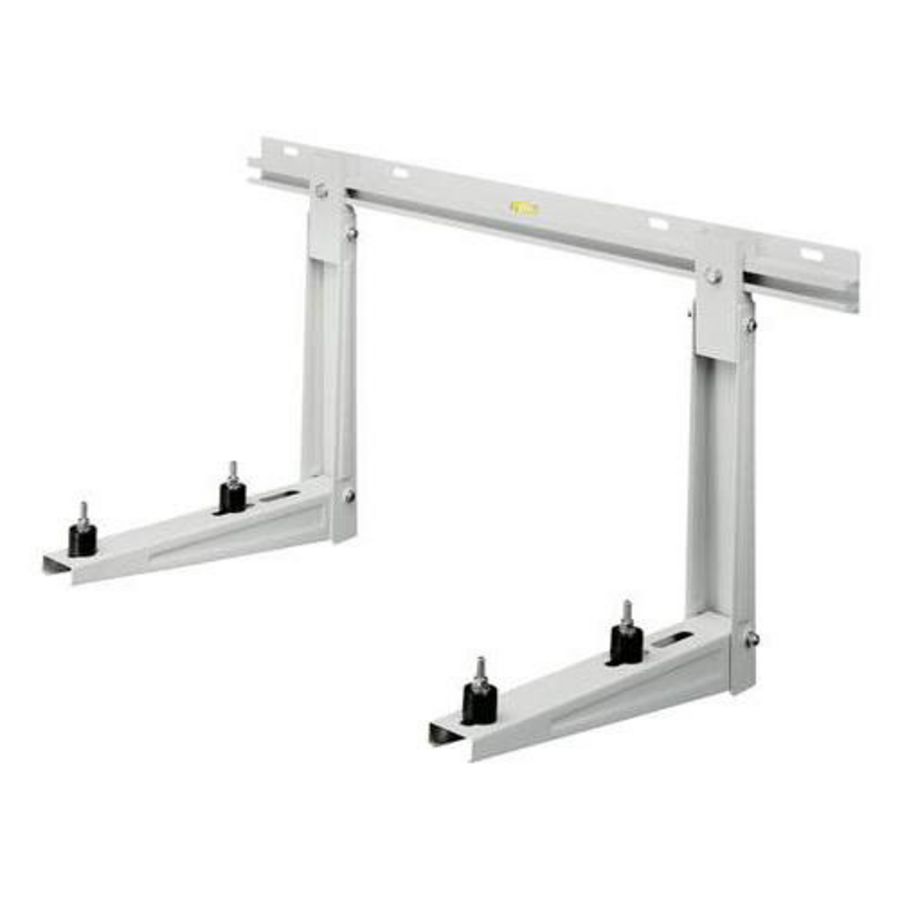 Wandbeugel MS220 wit inhaakarmen 465x375mm met wandrail 800mm max. 140kg incl. bevestigingsmateriaal Rodigas