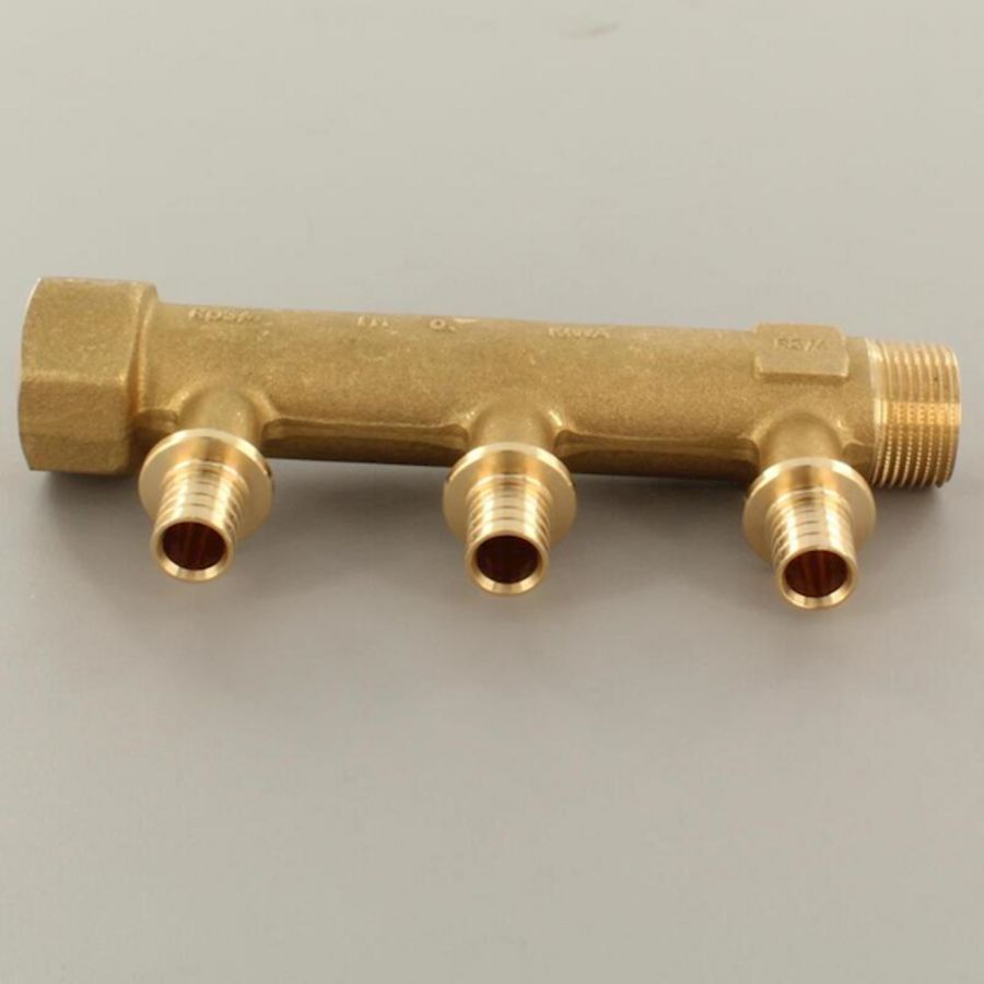 Verdeler RAUTITAN LX 2-groepen 3/4"bn.dr.xbt.dr. 16x2,2mm REHAU