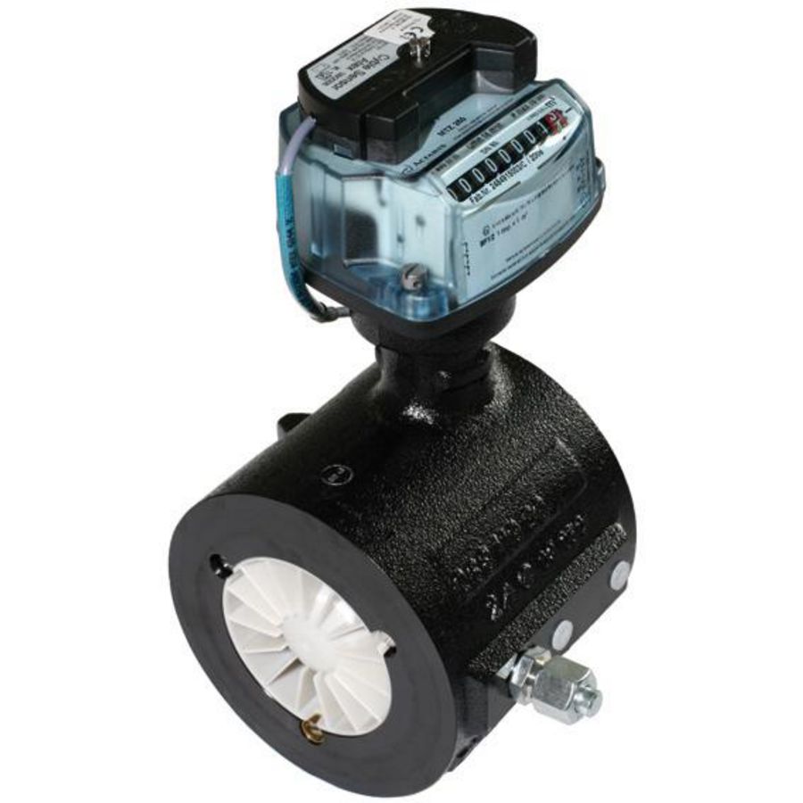 Turbinegasmeter MZ80 16-250m³/h 120mm DN80 flens Itron