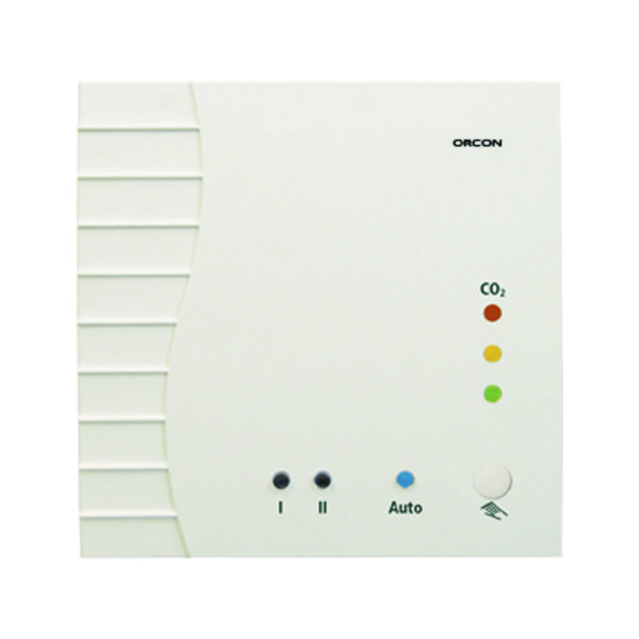 Ruimteopnemer CO2 0-2000ppm (0-10V en relais) Orcon