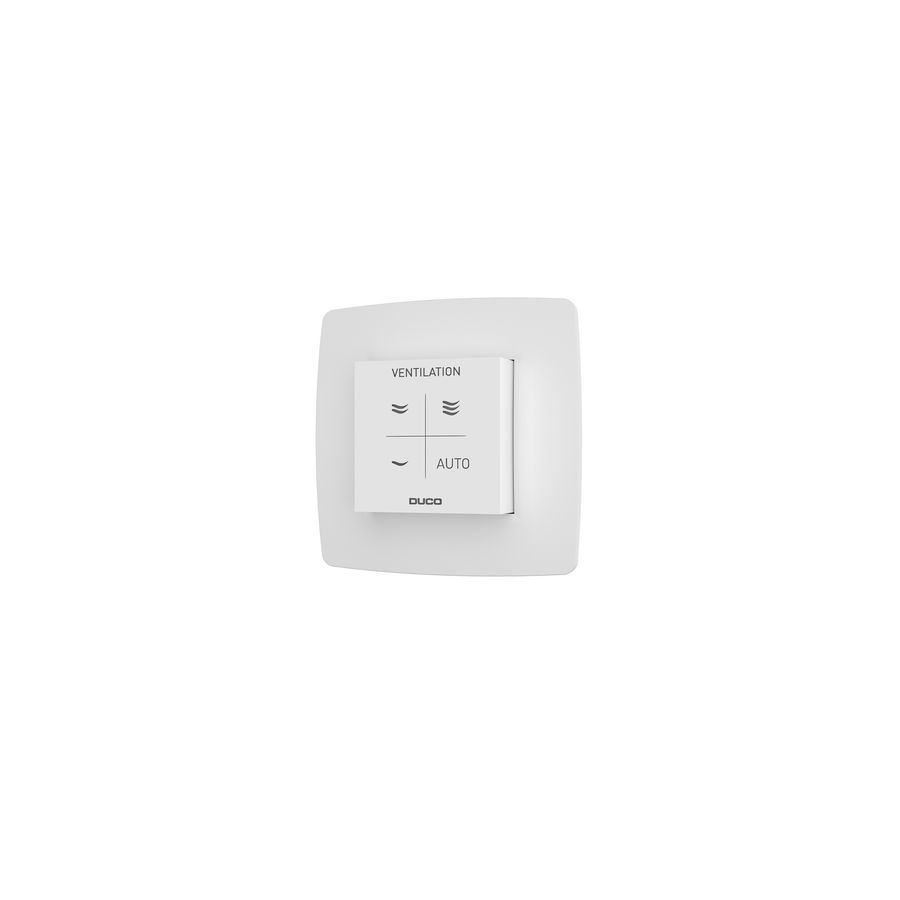Vocht Ruimtesensor RF/Wired Wit DUCO
