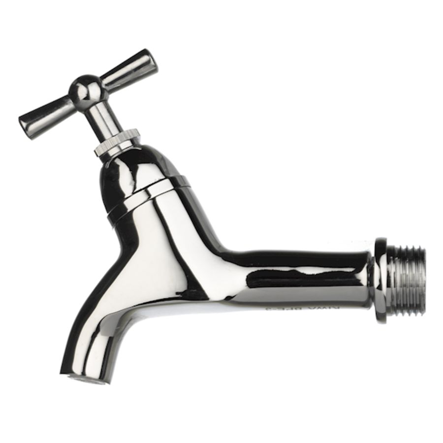 Tapkraan chroom krukbed. glad 1/2"bt. k BPE