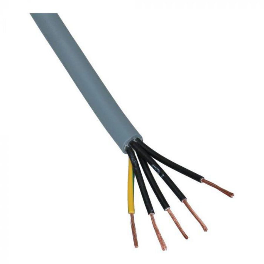 Rol a 25m. flex. stuurstroomkabel YSLY 5x1,5mm² DTC