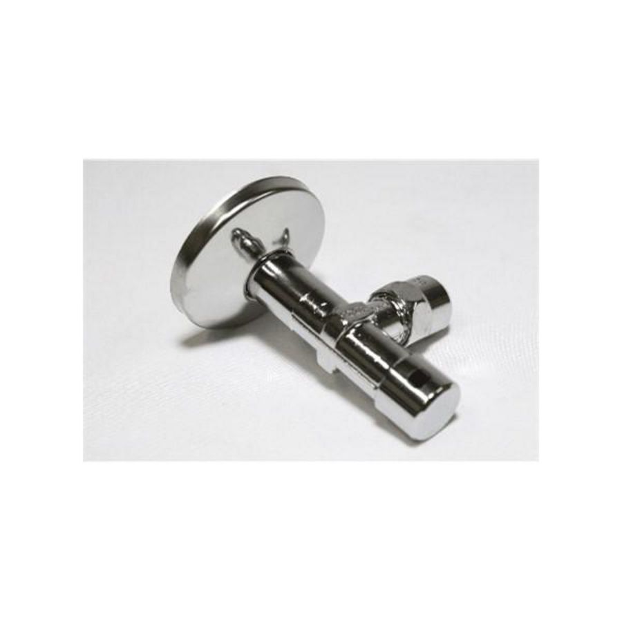Hoekstopkraan chroom 3/8x3/8-10mm Kiwa beveiligde bediening VVE=50 Schell