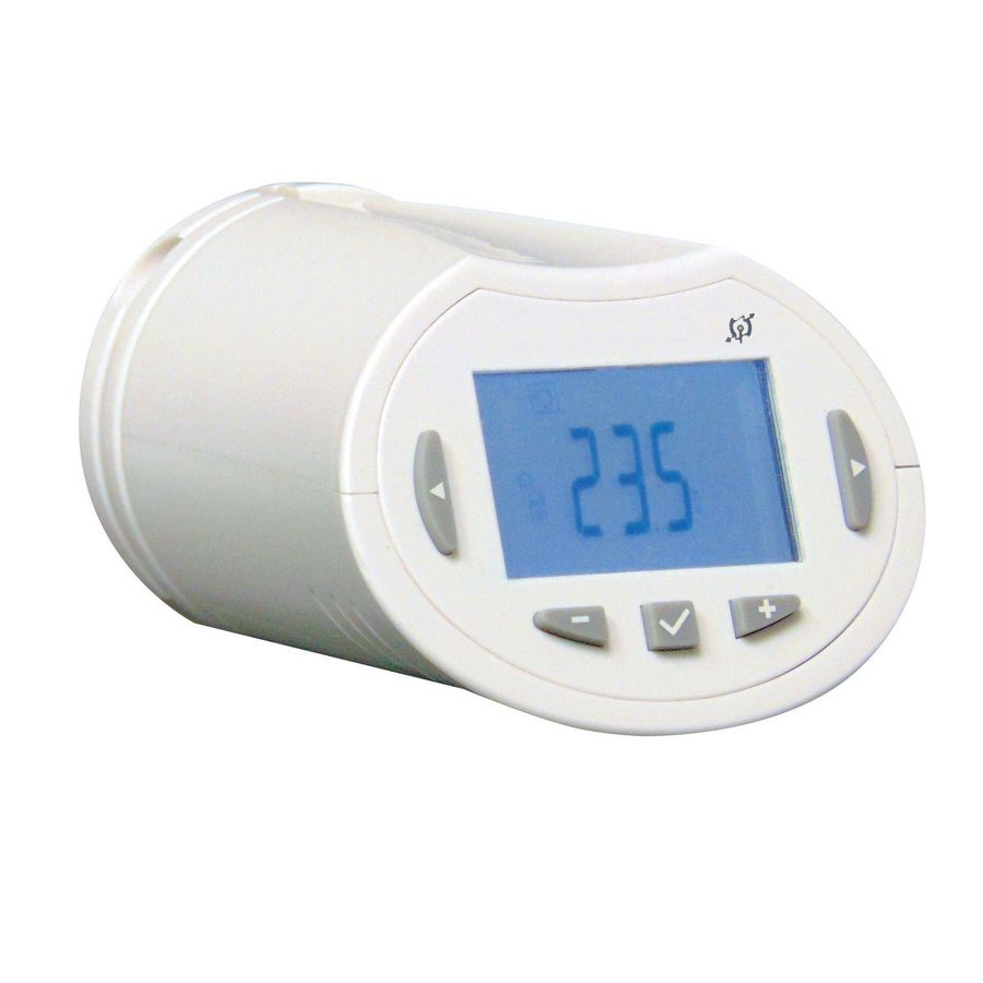 Thermostaatkop RF programmeerbaar Henco