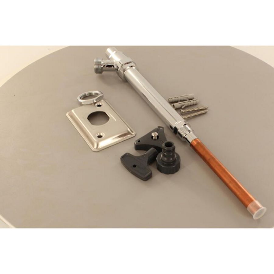 Vorstvrije gevelkraan 2.0 knopbediend 170-320mm Bonfix