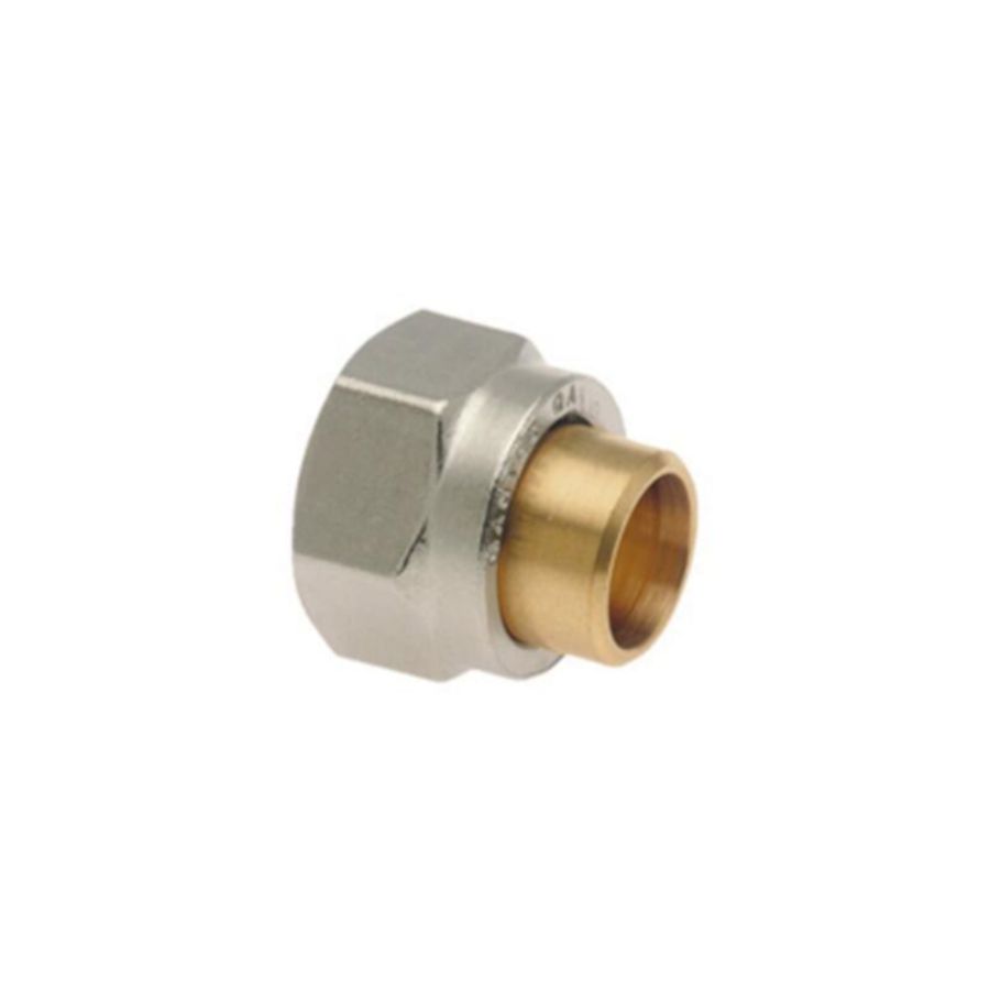 2-delige koppeling chroom M24x15mm Bonfix
