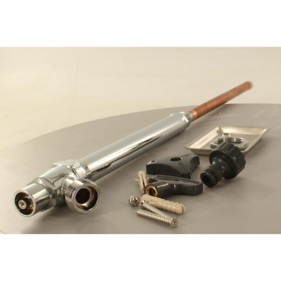 Vorstvrije gevelkraan 2.0 knopbediend 230-500mm Bonfix