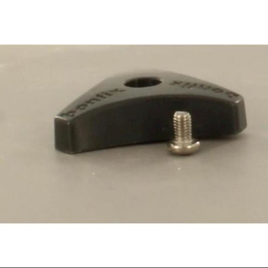 Kunststof draaiknop buitenkraan met messing insert+schroef 2.0 Bonfix