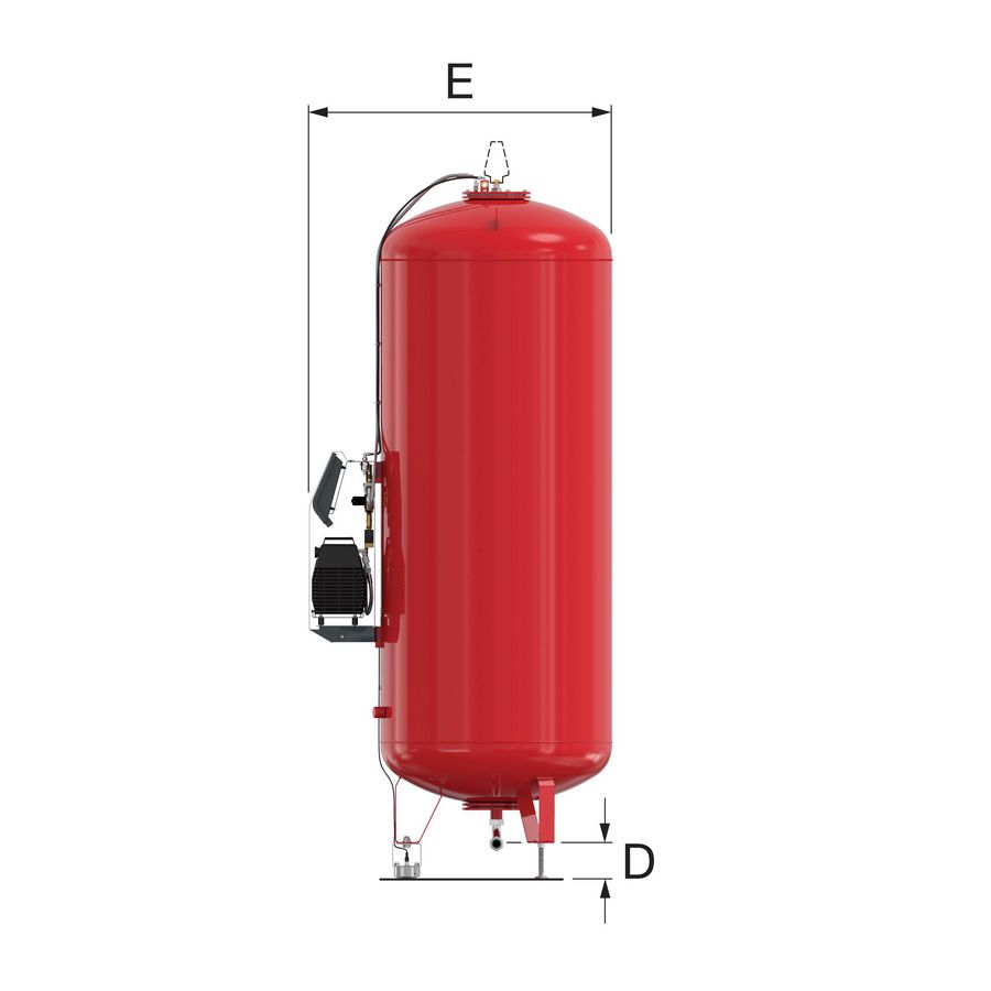 Exp.autom. Flexcon M-K/U 400L-6b epoxy Flamco
