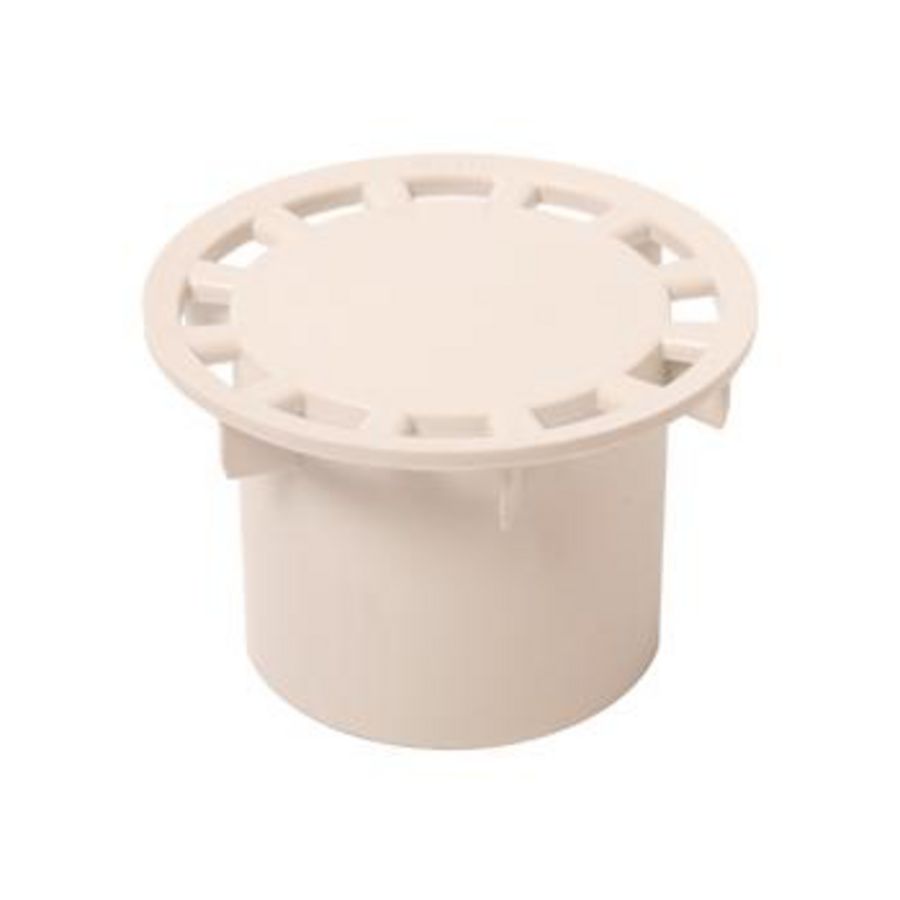 Doucheputrooster wit ABS rond D=93mm v. put 10x10cm Wavin