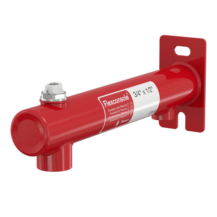 Expansievatconsole Flexconsole rood 3/4"+1/2"+ ontl. 1/2 Flamco