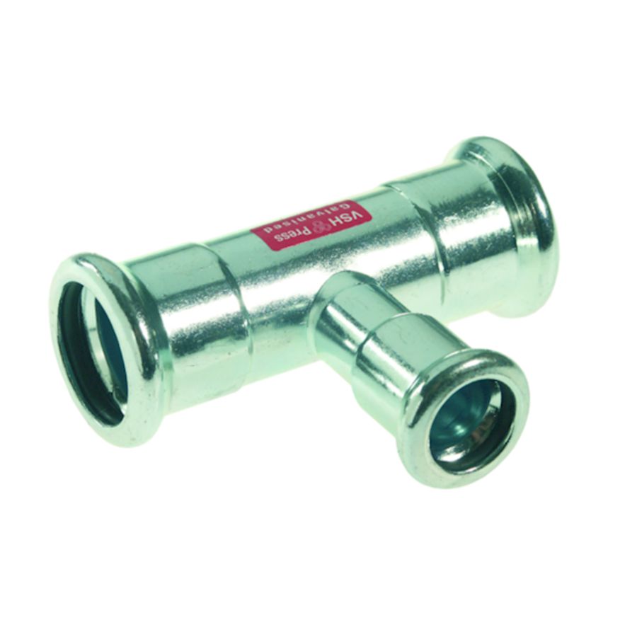 T-koppeling verlopend XPress STAAL C1415 76,1x22x76,1mm (test cth) VSH