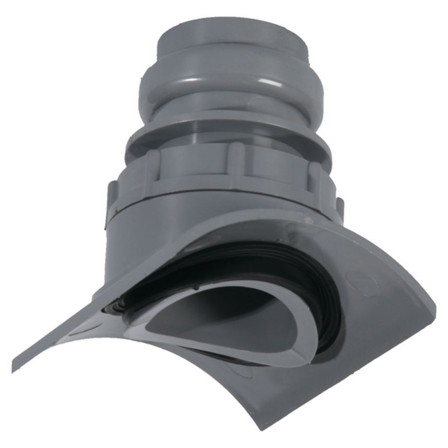 Klemaanboorzadel PVC 110x40mm gat 57mm Wavin