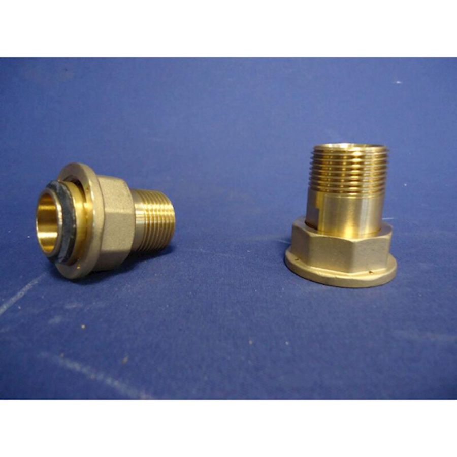 Set a 2st. 2-Del. koppeling 3/4" bt. v. gasmeter G1.6 /4/ 6 gAvilar