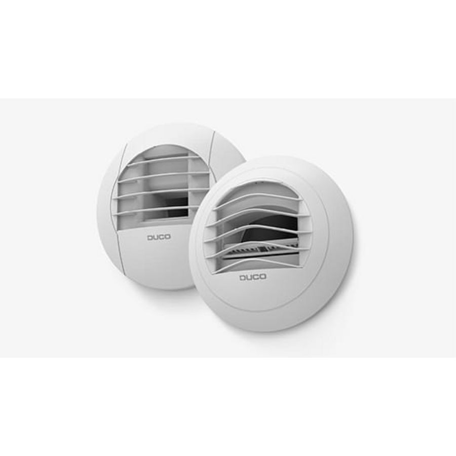 DucoVent ZR Hygro (10-50m³/h) ventilatieventiel excl. montagering Ø125mm DUCO