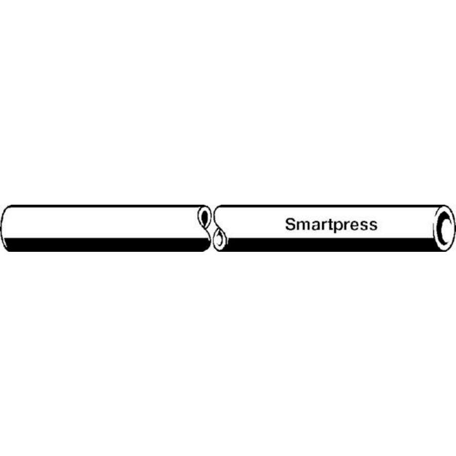 Lengte a 5mtr. meerlagenbuis SMARTPRESS-G geel gas 25x2,8mm 6703.1 Viega