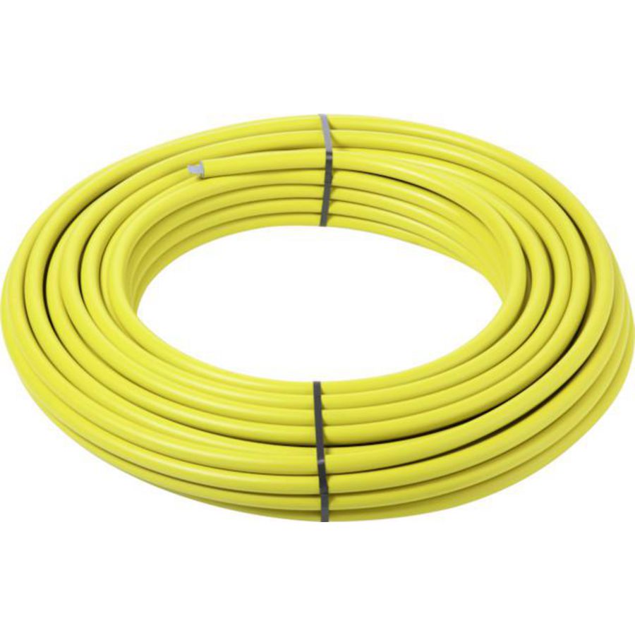 Rol a 25mtr. meerlagenbuis SMARTPRESS-G geel gas-G 20x2,3mm 6709 Viega