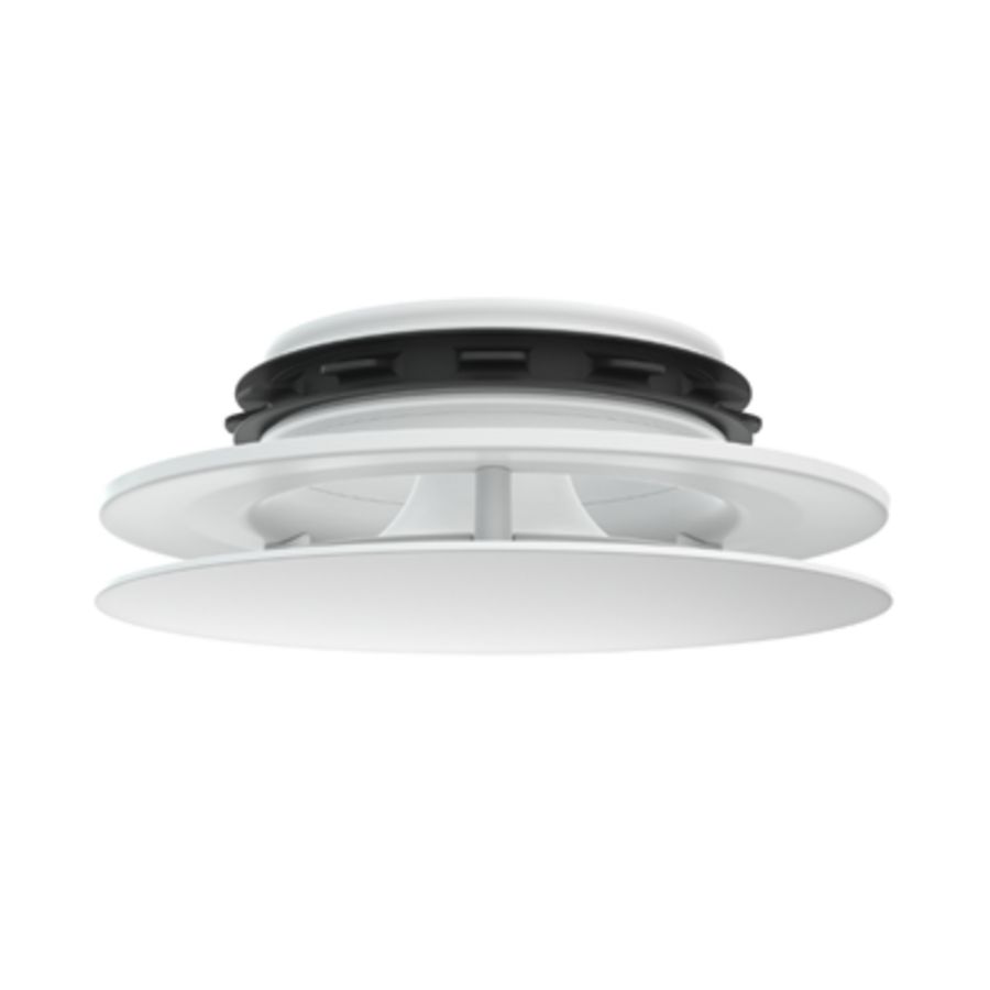 Set a 30st. ventilatieventielen DucoVent Comfort kunststof toevoer/afvoer ø125mm wit