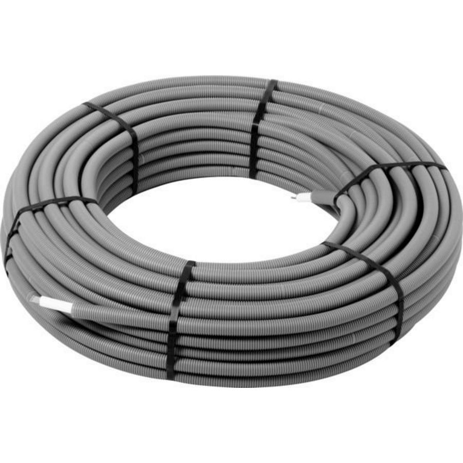 Rol a 75mtr. meerlagenbuis SMARTPRESS 16x2,0mm met mantel blauw 4704.1 Viega