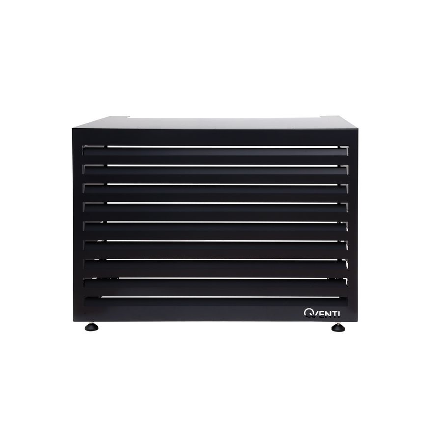 Basisunit omkasting Louvre antraciet 115x85x57,5cm (bxhxd) Qventi