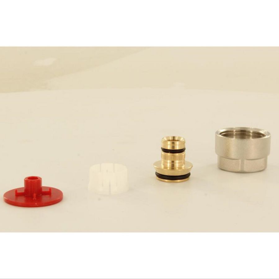 Klemschroefkoppeling 17x2,0mm R 3/4" EC - stuksverpakking REHAU