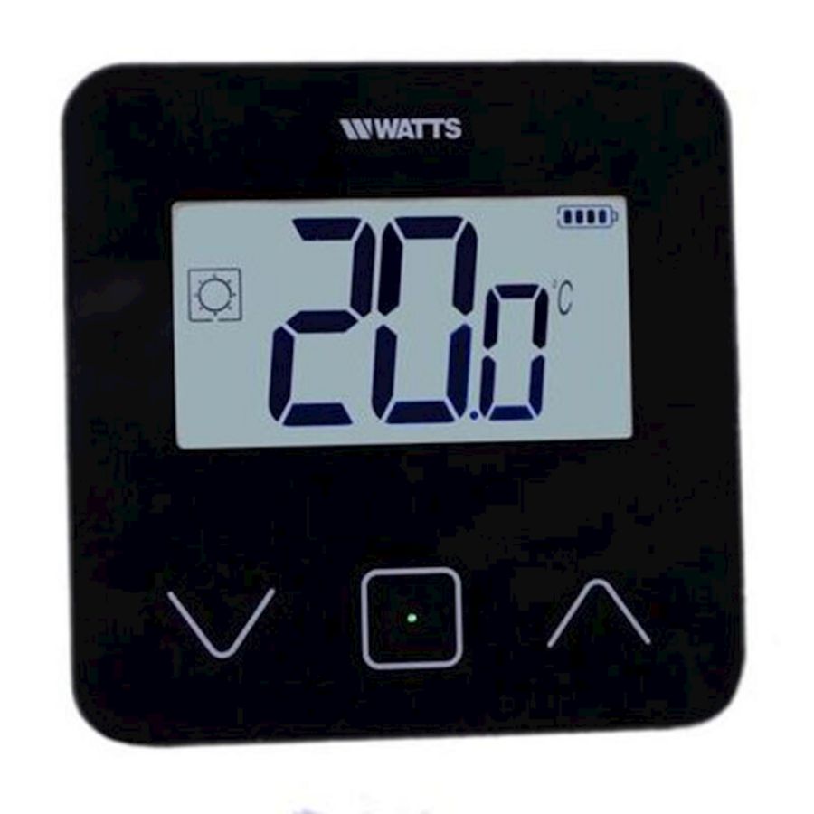 Kamerthermostaat Belux digitaal BT-D03RF zwart 868MHz 36.222 Albrand