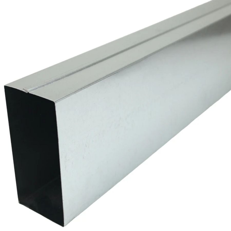Instortkanaal gegalvaniseerd 170x80mm L=1500 mm Econox