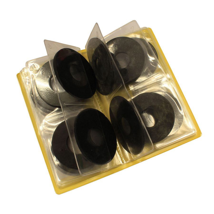 24-dlg set membraanrubbers / bodemventielrubbers tbv diverse merken de Beer
