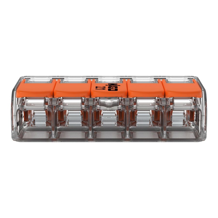 Lasklem 5-voudig 4mm2 221-415 VVE=25 Wago
