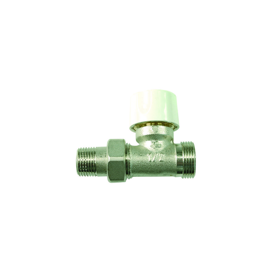 Thermostatische radiatorkraan 1/2 voorinst. recht 3/4 VVE=10 Henco