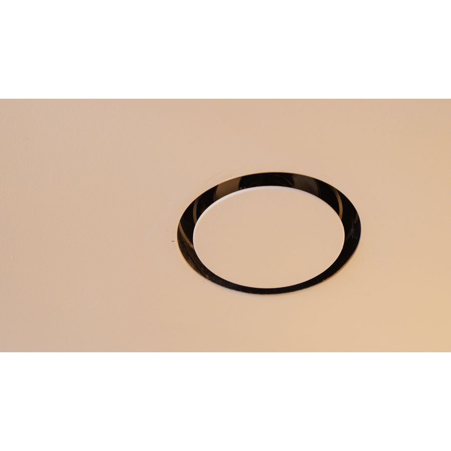 Ventilatieventiel (toevoer of afvoer) Instucbaar design NoShow Ø125mm wit VentWorks