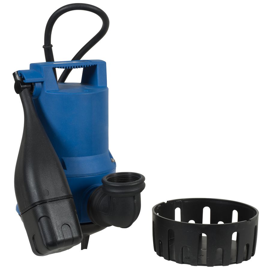 Dompelpomp Sanisub 400 7m³/h met hefboomvlotter tbv schoon (regen)water Sanibroyeur