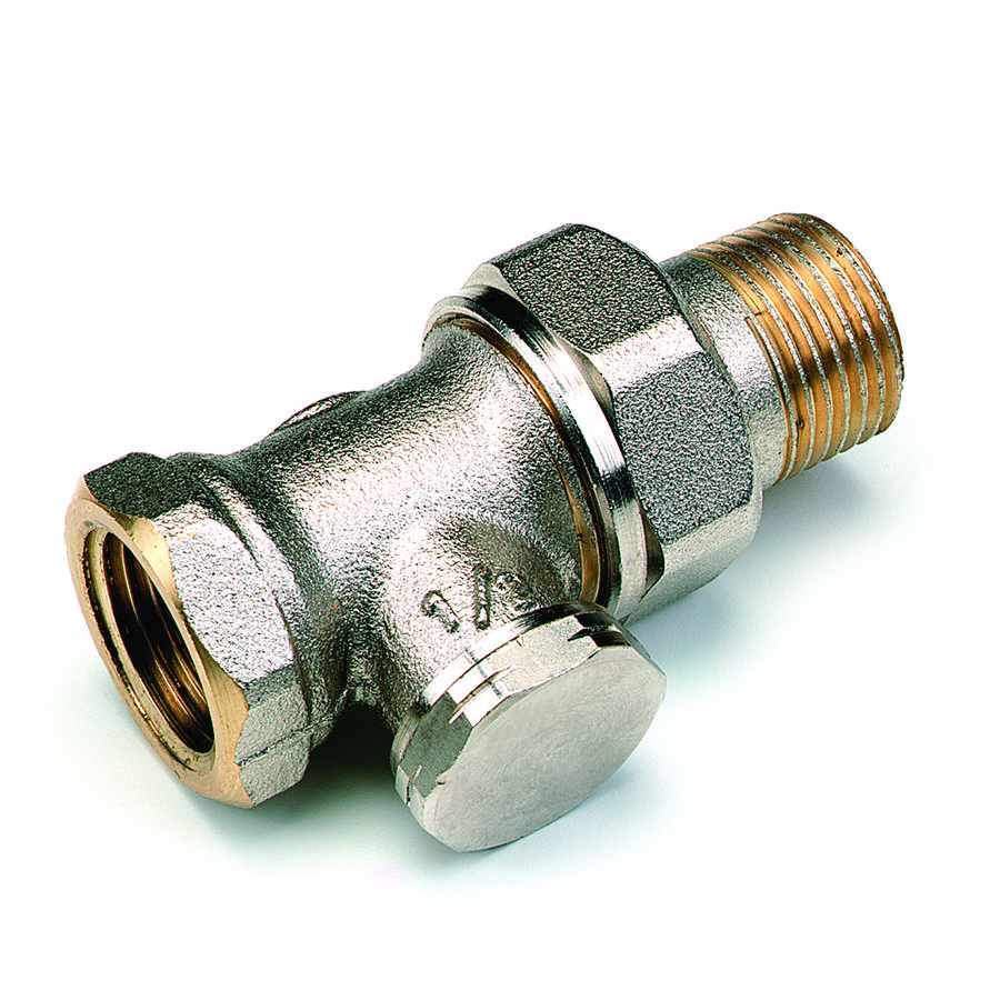 Voetventiel recht bn. 1/2" Kvs 1,70 met inkeping 3429 COMAP