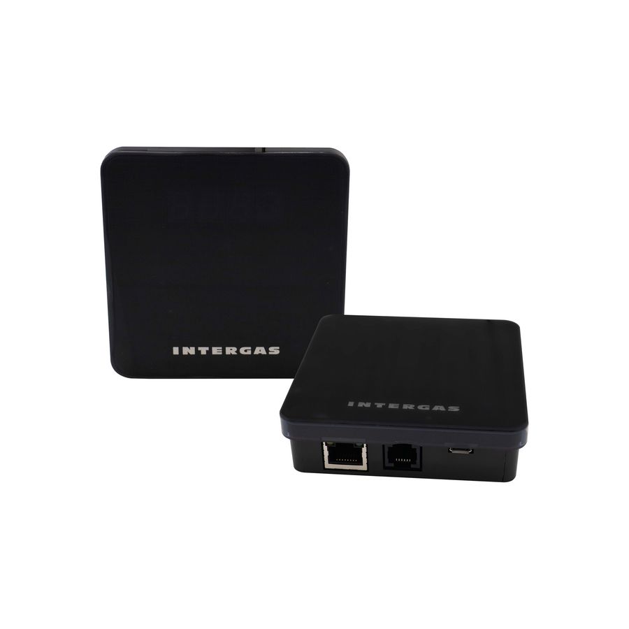 Kamerthermostaat Comfort Touch zwart incl. gateway Intergas