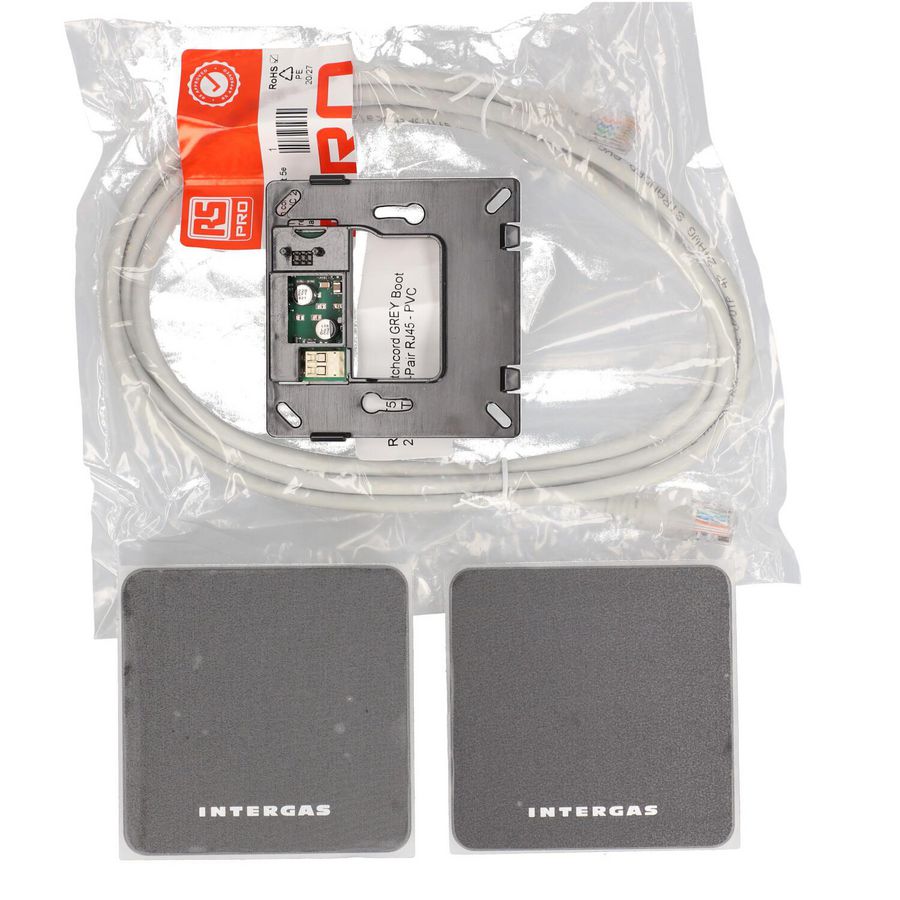 Kamerthermostaat Comfort Touch zwart incl. gateway Intergas