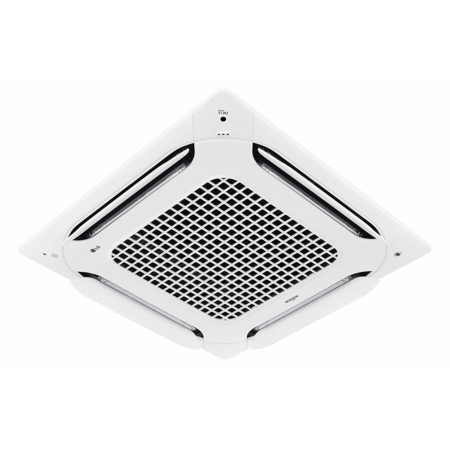 Set Cassette airco met afdekplaat airco 2,5 kW LG