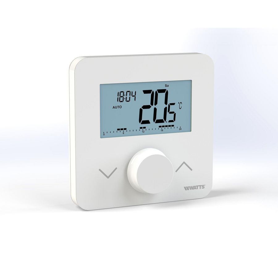 Watts Vision Kamerthermostaat W LCD prog. Batt. 36.133 / 900008101 Watts