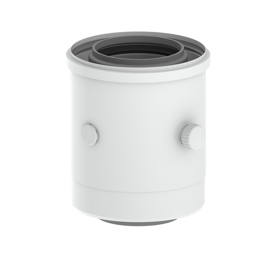 TwinSafe Meetpijp PP 60/100 L=155 Burgerhout