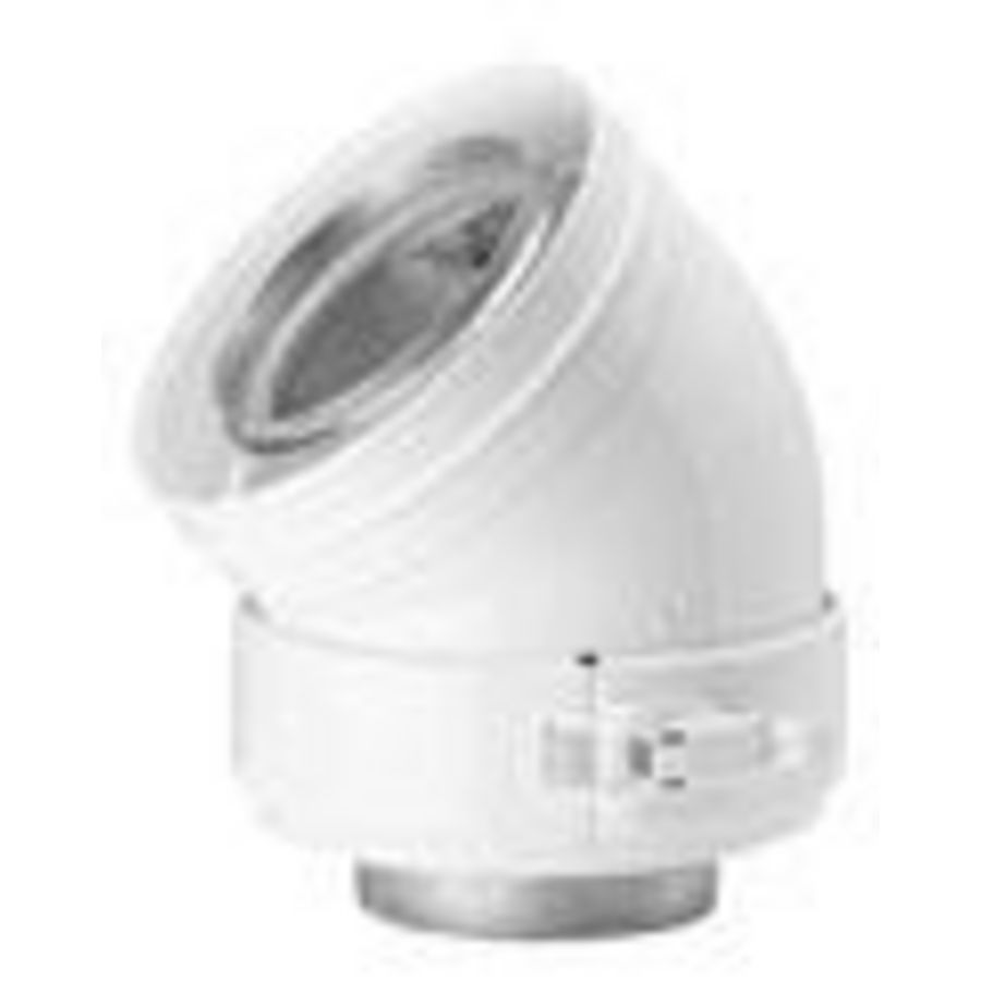 TwinSafe+ Bocht AL 100/150 concentrisch 45° VVE=3 Burgerhout