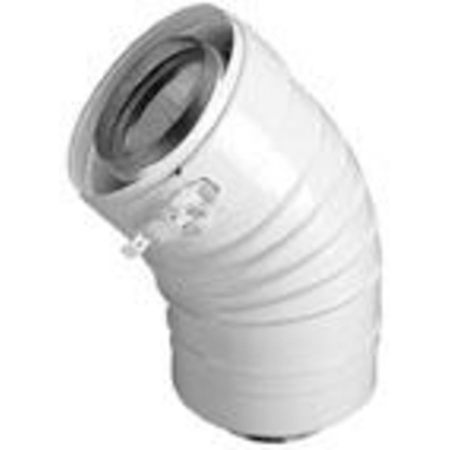 TwinSafe+ Bocht AL 100/150 concentrisch 45° VVE=3 Burgerhout